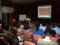 Charla de inducción a nuevos becarios